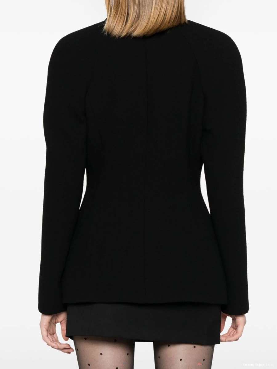 Cheap blazer crepe Medusa-motif Women Versace 0714